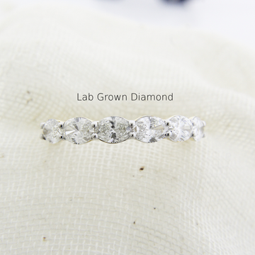 oval diamond band, lab diamond ring, east-west diamond, wedding band, gold wedding ring, stacking band, recycled gold, anniversary ring, sustainable jewelry, engagement band, oval cut diamond, dainty ring, bridal jewelry, timeless wedding band, handmade ring, fine jewelry, minimalist band, vintage-inspired ring, ethical jewelry, boho wedding band, diamond stacking ring, elegant diamond band, alternative bridal ring, eternity band, handcrafted jewelry, classic gold band, everyday ring, diamond wedding band,