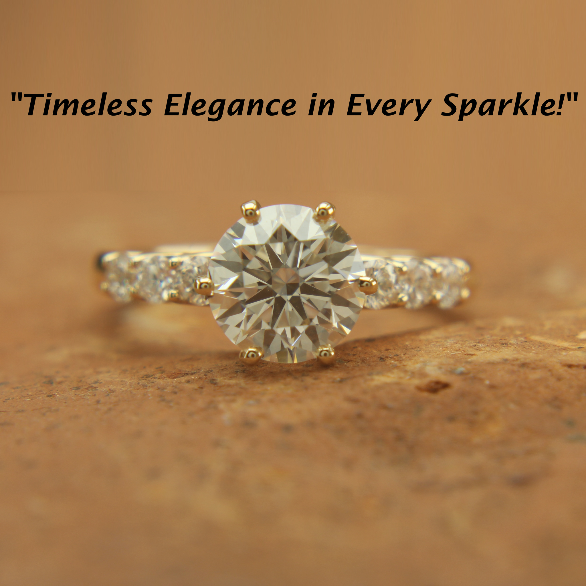 Diamond solitaire rings