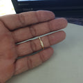 Handmade Diamond Eternity Band – Knife Edge Design in Recycled Gold

Ethical Knife Edge Diamond Ring – Handmade Stacking Band in Recycled Gold