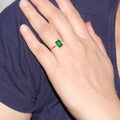 Comfort Fit Solitaire Ring, Elegant Wedding & Anniversary Band