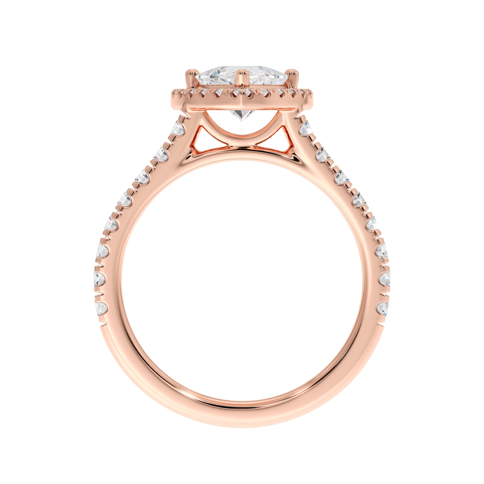 Ethical Lab Diamond Halo Ring for Her

Dainty Trillion Cut Diamond Ring in Recycled Gold

Sparkling Lab-Grown Diamond Engagement Ring

Elegant Split Shank Diamond Ring in 14K Gold
