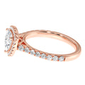 Handcrafted Trillion Cut Diamond Ring, Luxury Lab-Grown Diamond Ring in 18K Gold