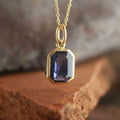 Blue Sapphire Charm Necklace – Perfect Everyday Gemstone Jewelry,
Delicate Gold Blue Sapphire Necklace – Wear Alone or Stack,
Sapphire Gold Pendant for Daily Elegance – Lab Created & Handmade
