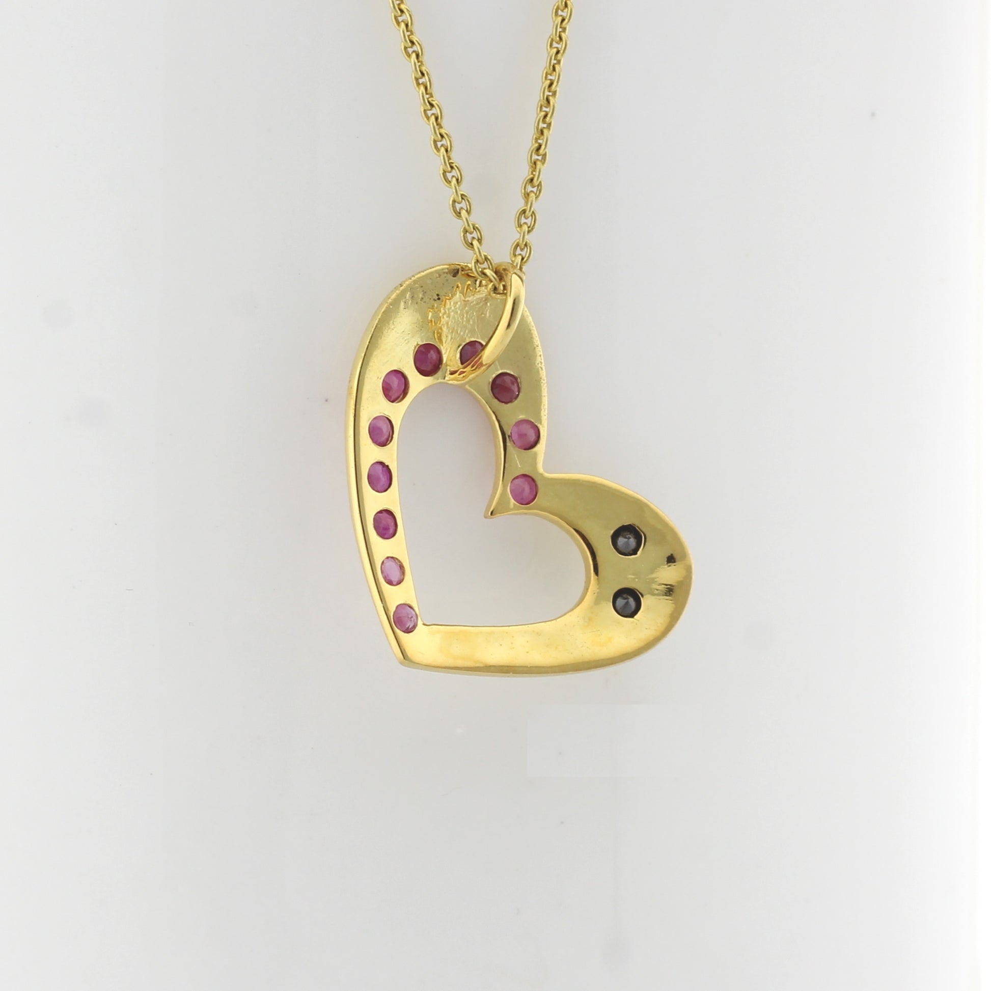 Handmade and Eco-Friendly, Fire Ruby Necklace in Sustainable Gold, Raw Ruby Pendant in Matte Recycled Gold, Dainty July Birthstone Necklace in Gold, Gold Ruby Charm Pendant