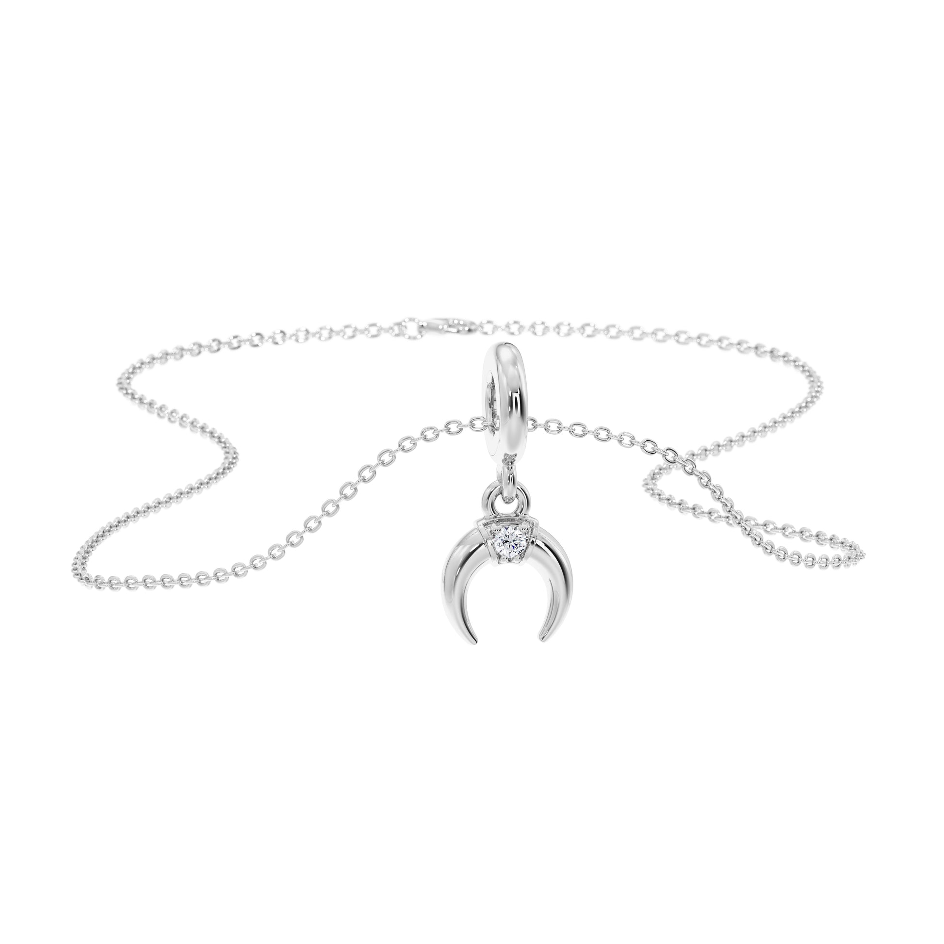 Sustainable Gold Pendant – Lab Diamond Horse Shoe Design
Horse Shoe Good Luck Necklace – Recycled Gold & Diamond
