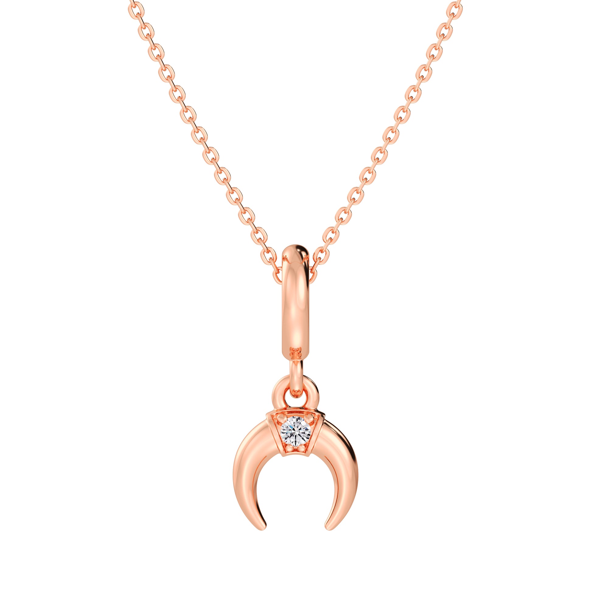 Recycled Gold Horse Shoe Necklace – Lab Diamond Charm Jewelry Gift
Handmade Horse Shoe Pendant – Solitaire Lab Diamond, Eco-Friendly