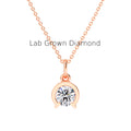 Sustainable Gold Horse Shoe Necklace – Solitaire Lab Diamond
Everyday Horse Shoe Pendant – Recycled Gold & Lab Diamond