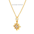 Recycled Gold Star Pendant – Brilliant Lab Diamond Charm
Star Charm Pendant – Lab-Grown Diamond Minimalist Jewelry